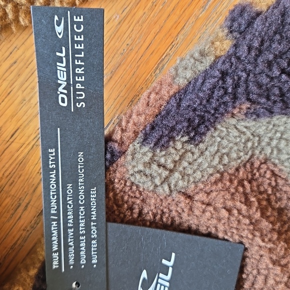 NWT Men’s O'Neill Elevation Super Fleece size Large color Camouflage - Picture 2 of 15